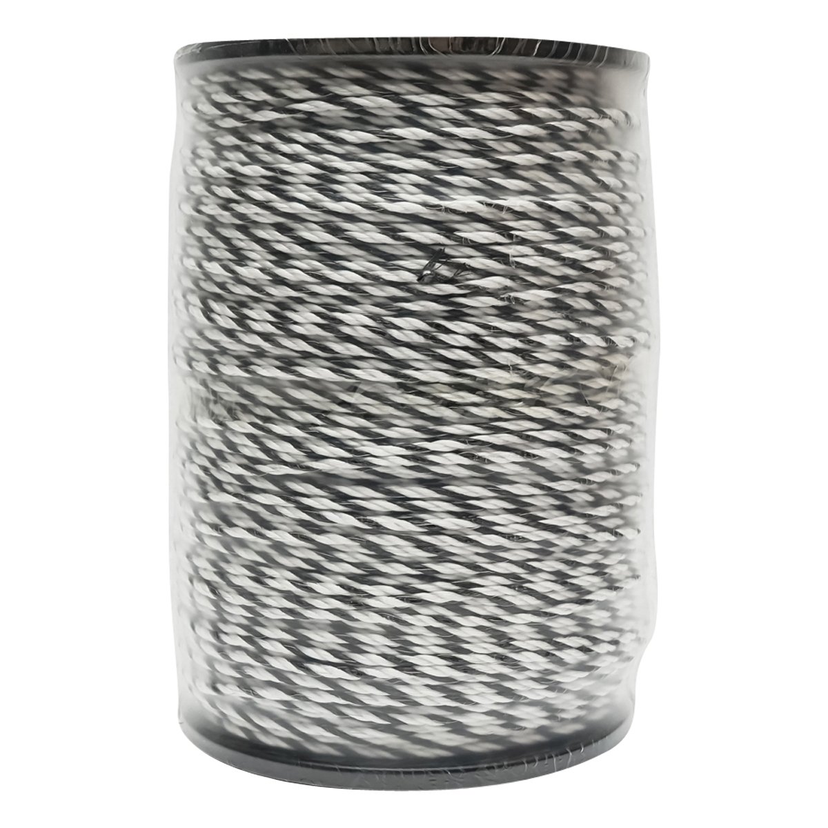 Rola fir alb-negru fi 4 mm 3x0.2mm SS 500m gard electric Breckner Germany